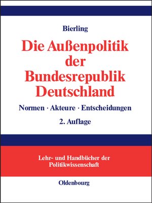 cover image of Die Außenpolitik der Bundesrepublik Deutschland